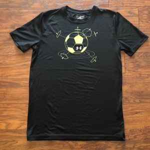 Boys Under Armour Black Shirt XL